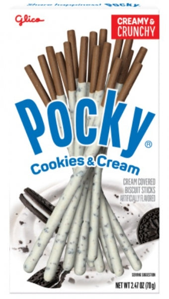 POCKY COOKIES & CREAM GLICO (2.47OZ)