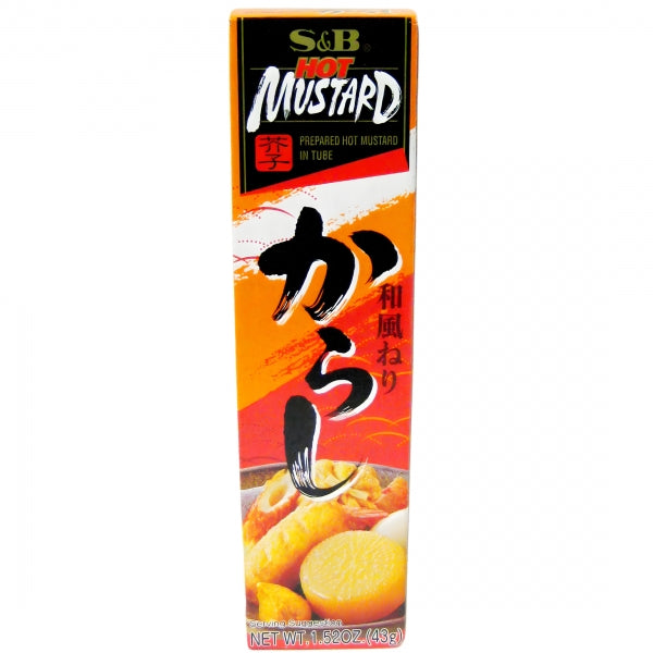 S&B Prepared Wasabi in Tube (Mustard) (1.52 OZ)