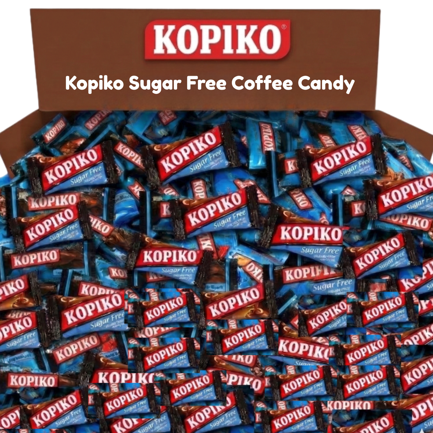 Kopiko Sugar Free Coffee Candy Bulk Box