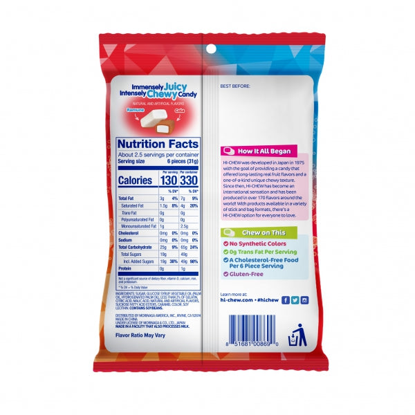 Hi-Chew : Soda Pop Ramune & Cola Mix