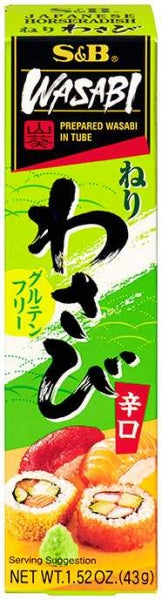 S&B Prepared Wasabi in Tube (1.52 OZ)