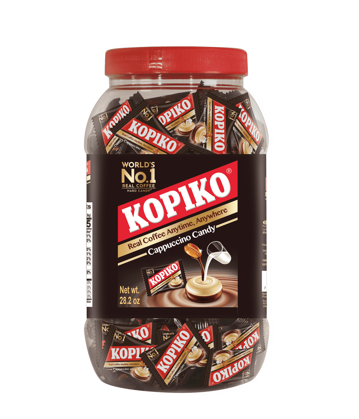 Kopiko Cappuccino Candy Jar (28.2oz)