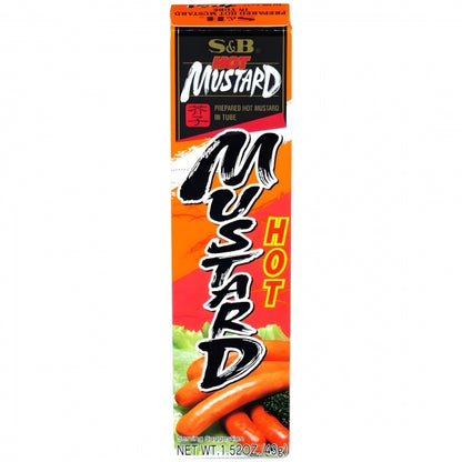 S&B Prepared Wasabi in Tube (Mustard) (1.52 OZ)