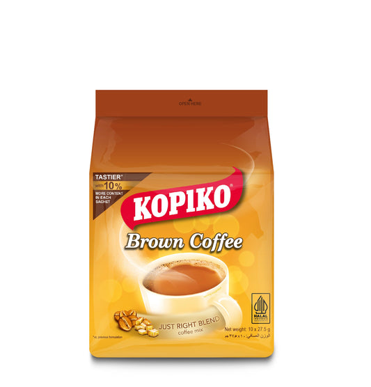 Small Kopiko Brown Coffee Mix (10 SACHETS, 8.8 OZ)