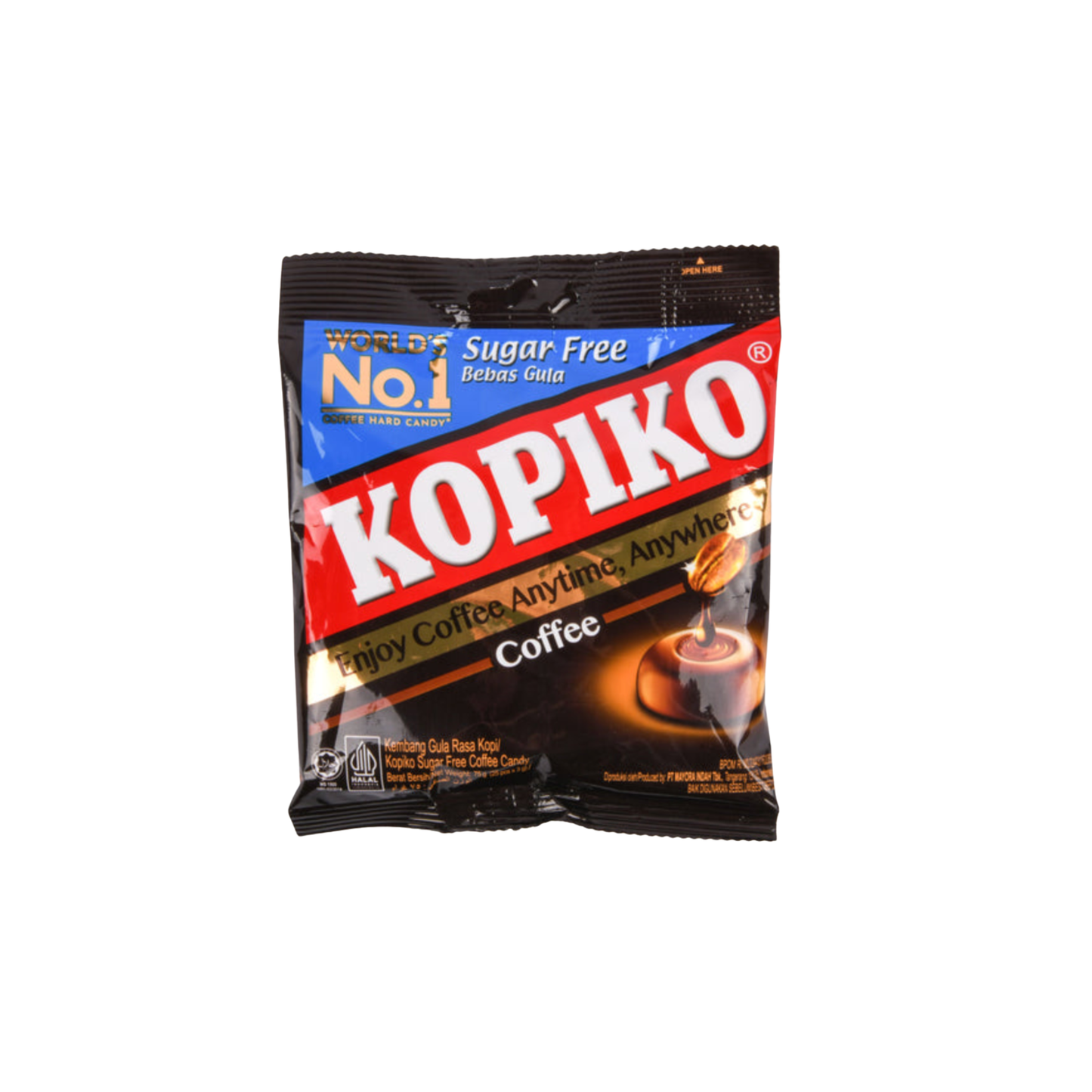 Kopiko Coffee Candy (Sugar Free) (2.64 OZ)