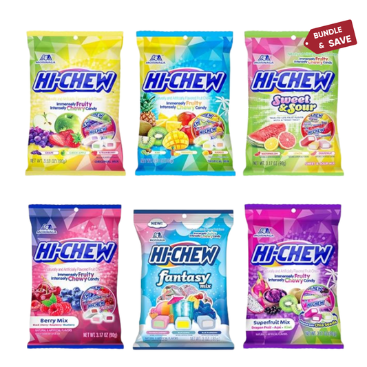Hi-Chew Starter Flavor Pack (6 Bags) Bunde & Save