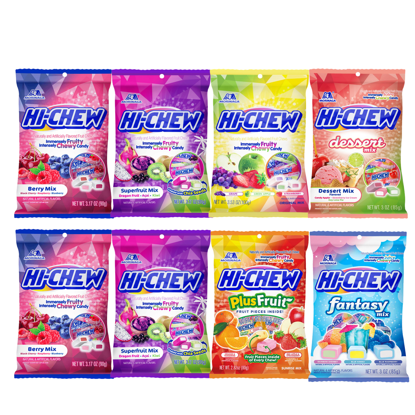 Hi-Chew Berry Blast Pack (8 Bags) Bundle & Save