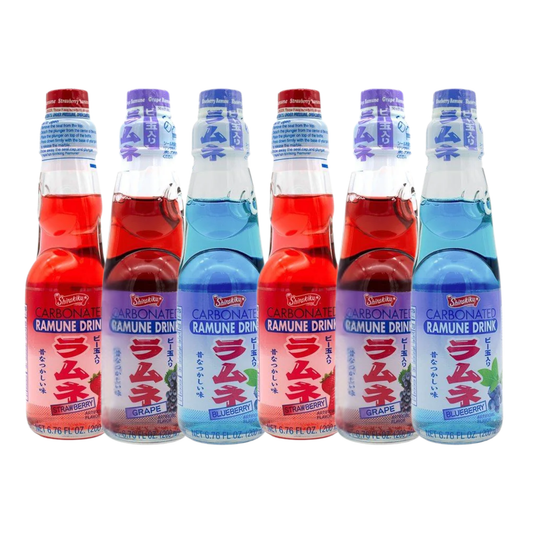 Ramune Japanese Drinks "Berry Orchard Dreams" (Pack of 6)