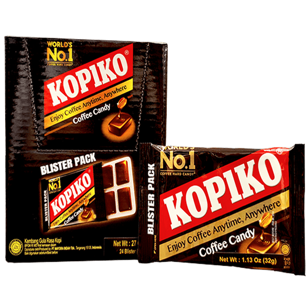 Blister Pack Kopiko Coffee Candy (1.13 OZ)